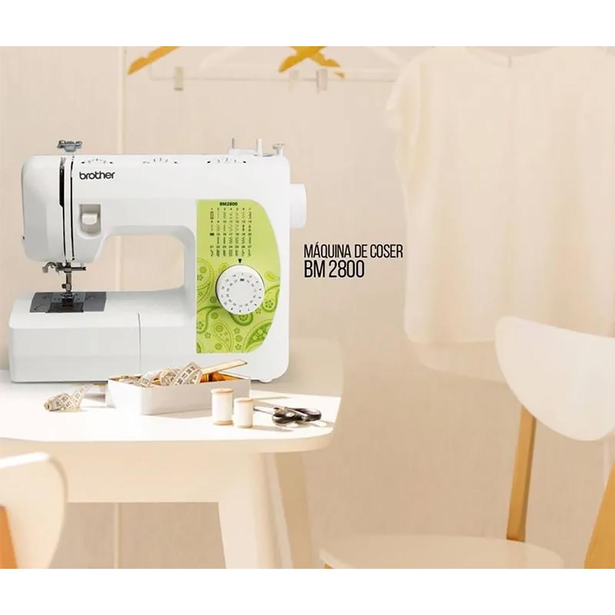 Maquina De Coser Brother BM2800AR 28 Puntadas Enhebrador Automatico